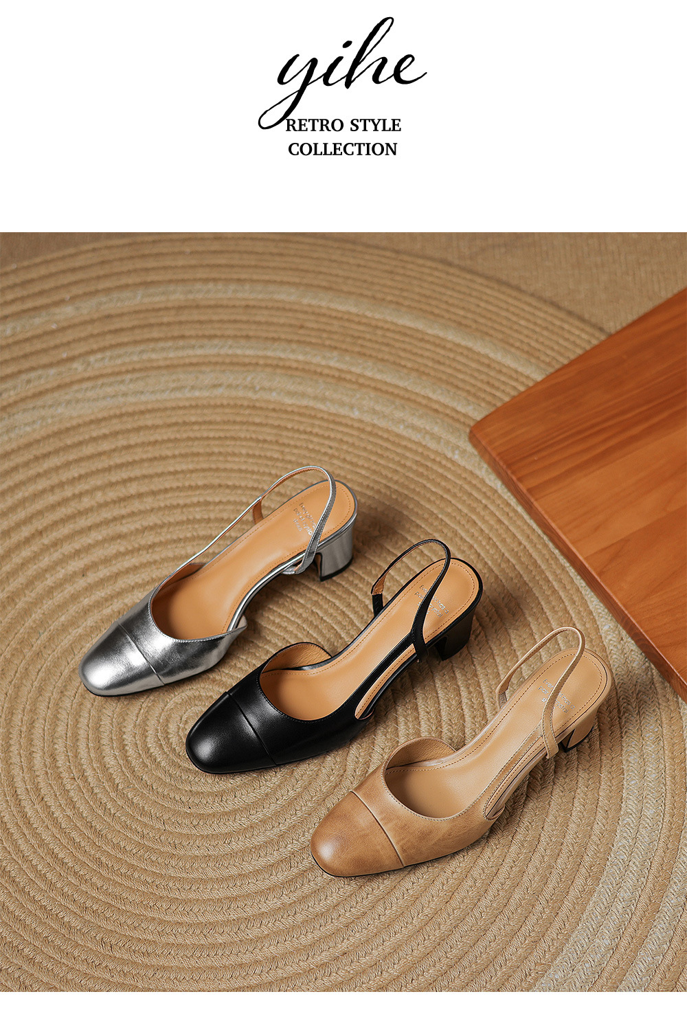 Sandal cao gót nữ mũi kín quai chéo buộc dây phong cách Hàn Quốc — đen chi tiết 13