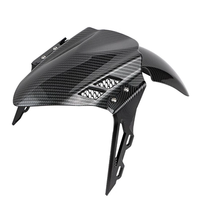 Aluminum Alloy front fender Other Electric Vehicle Accessories - black-set-with-screws