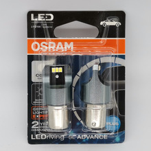 ŷ˾�� OSRAM LED BA15s 9456CW 12V P21W�׹�1156ƽ������β����