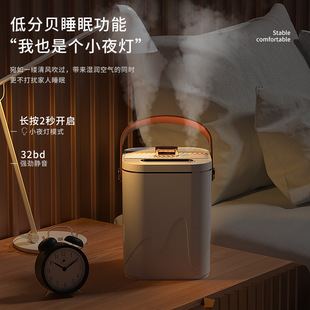 New double nozzle humidifier household USB mute sprayer bedroom air purifier large capacity spray
