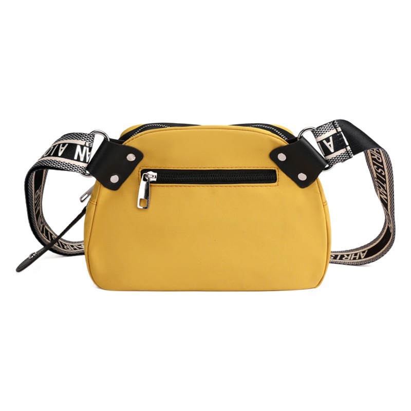 Bolso de hombro de moda de nylon de las nuevas mujeres bolso colorido de la cáscara del teléfono móvil versátil bolsa de mensajero de gran capacidad mini
