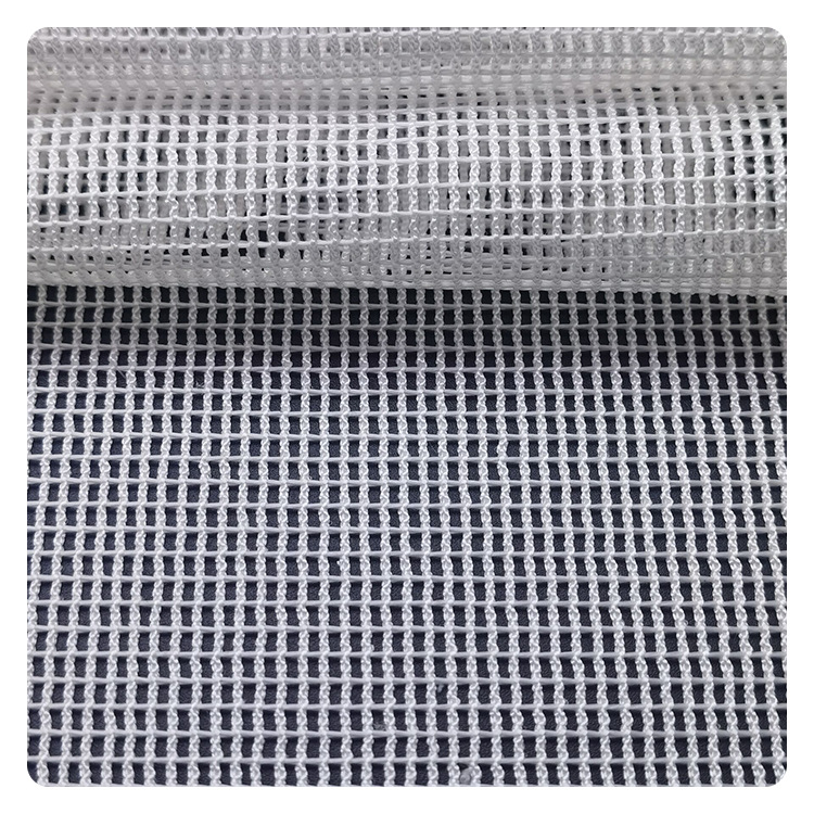 400D涤纶方格网 厚四角鞋面粗方格 工业网格隔热网布厂家直发