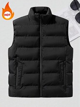O 44355 Reversible Vest Men Winter Warm Sleeves �p�洩��