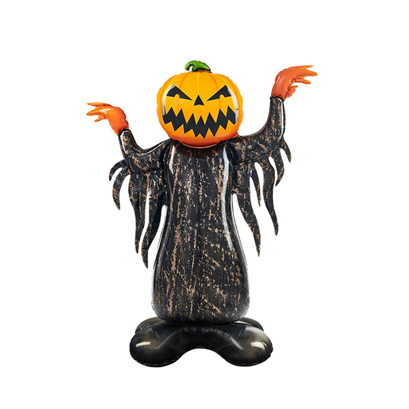 2025年新作 ハロウィン アルミフィルムバルーン テーマパーティー イベント用バルーン カボチャ モンスター ゴースト デコレーションバルーン|undefined