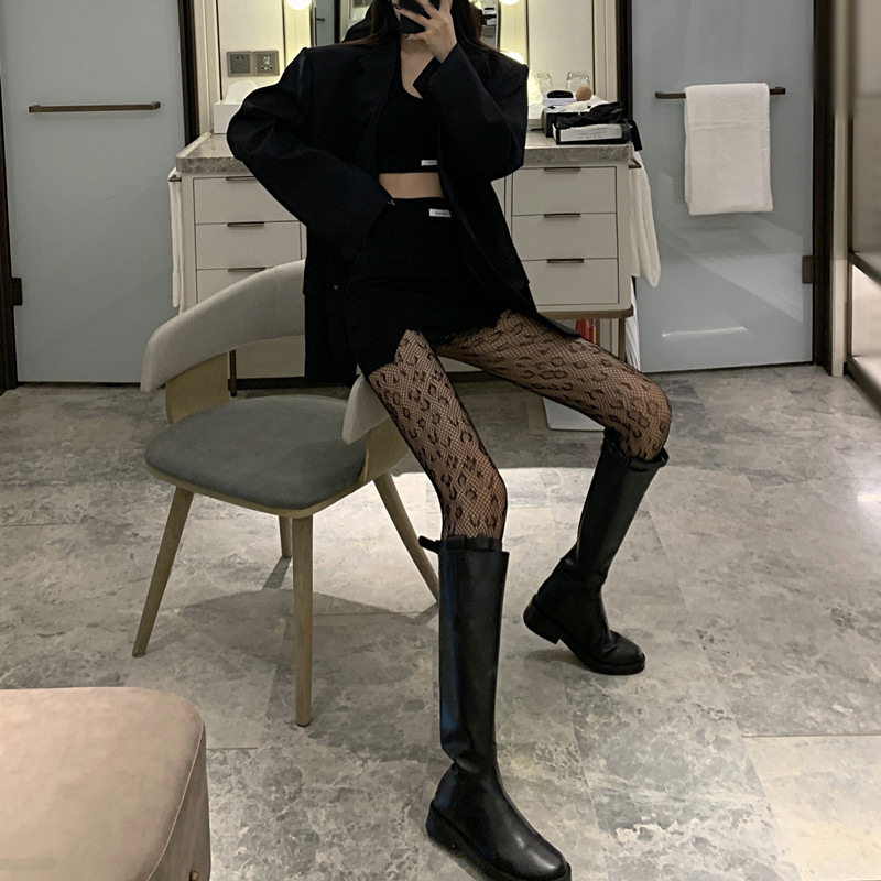 sexy black lace tights