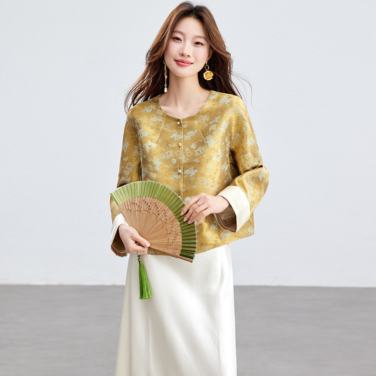 Small Goals&116109 Chinese Style Tops