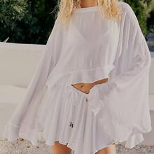M 34541 Lace Trim Set with Bell Sleeves ��Ҷ����װ