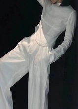 小香风套装裤高级时装2023气质高级感白色今年流行爆款两件套女秋