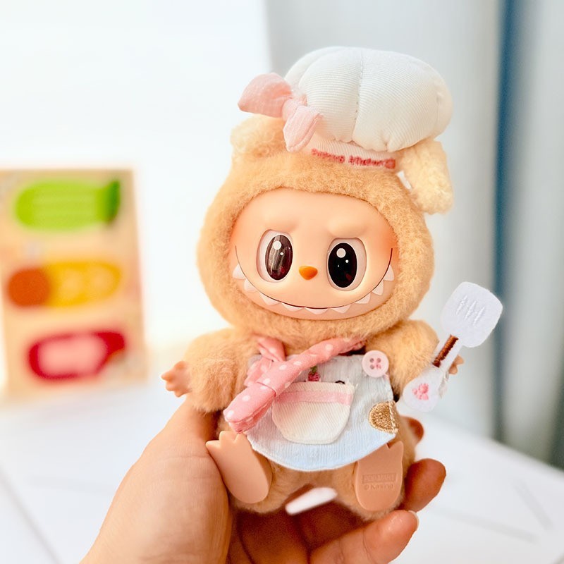 服のみ】第二世代ブラインドボックス ラブブ服 エポキシ樹脂製顔飾り ラブブ シットシットパーティーシリーズ ベビー服 可愛い|undefined