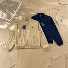 原标可扫码/拉夫老干部立领工装哈灵顿夹克外套小马刺绣男女同款