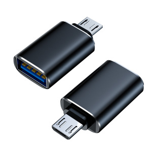 Android Otg Adapter Usb3.0 Female to V8Micro Mobile Phone USB Disk Reader Aluminum Alloy Otg Converter