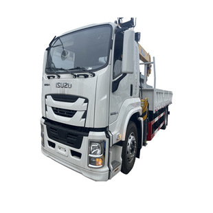 Isuzu Medium and Heavy Truck Truck 6.8m Panel Transporter 5T-8T Truck-Mounted Crane Transporter Export Truck