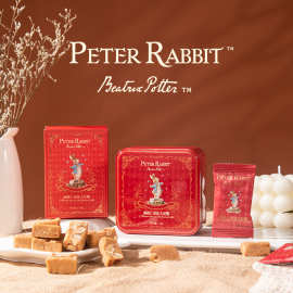PETER RABBIT/比得兔扁桃仁海盐太妃糖结婚喜糖伴娘伴手礼小礼品