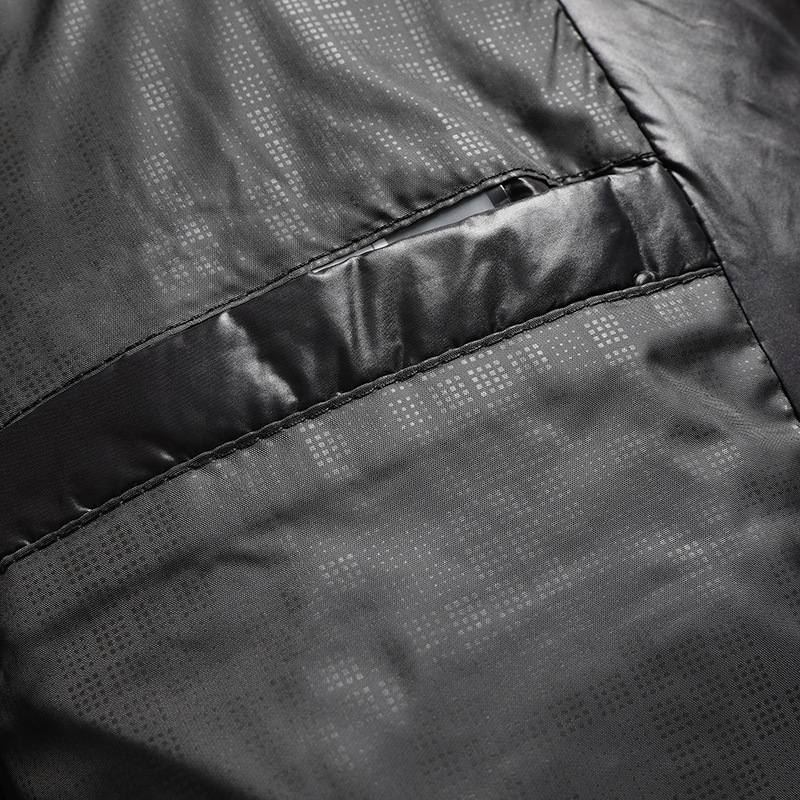 Men's Thickened Casual Cotton Puffer Jacket With Stand-up Collar_voghion.com