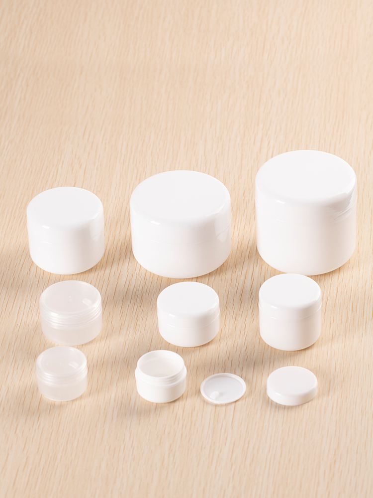 PP广口化妆品膏霜瓶面霜分装面膜粉剂眼霜塑料小样空瓶收纳盒便携