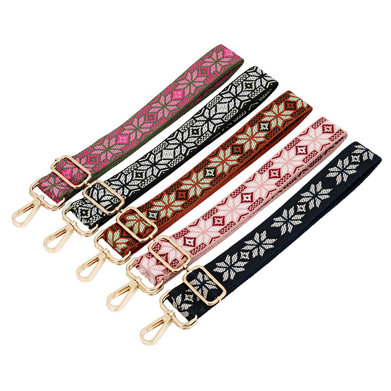 Plaid Pattern All Seasons Season All Seasons Polyester Plaid Bag Strap