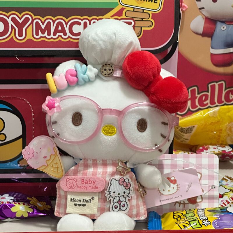 ハローキティバッグペンダントリトルシェフシリーズハローキティ人形ペンダントかわいい漫画人形キーホルダー|undefined