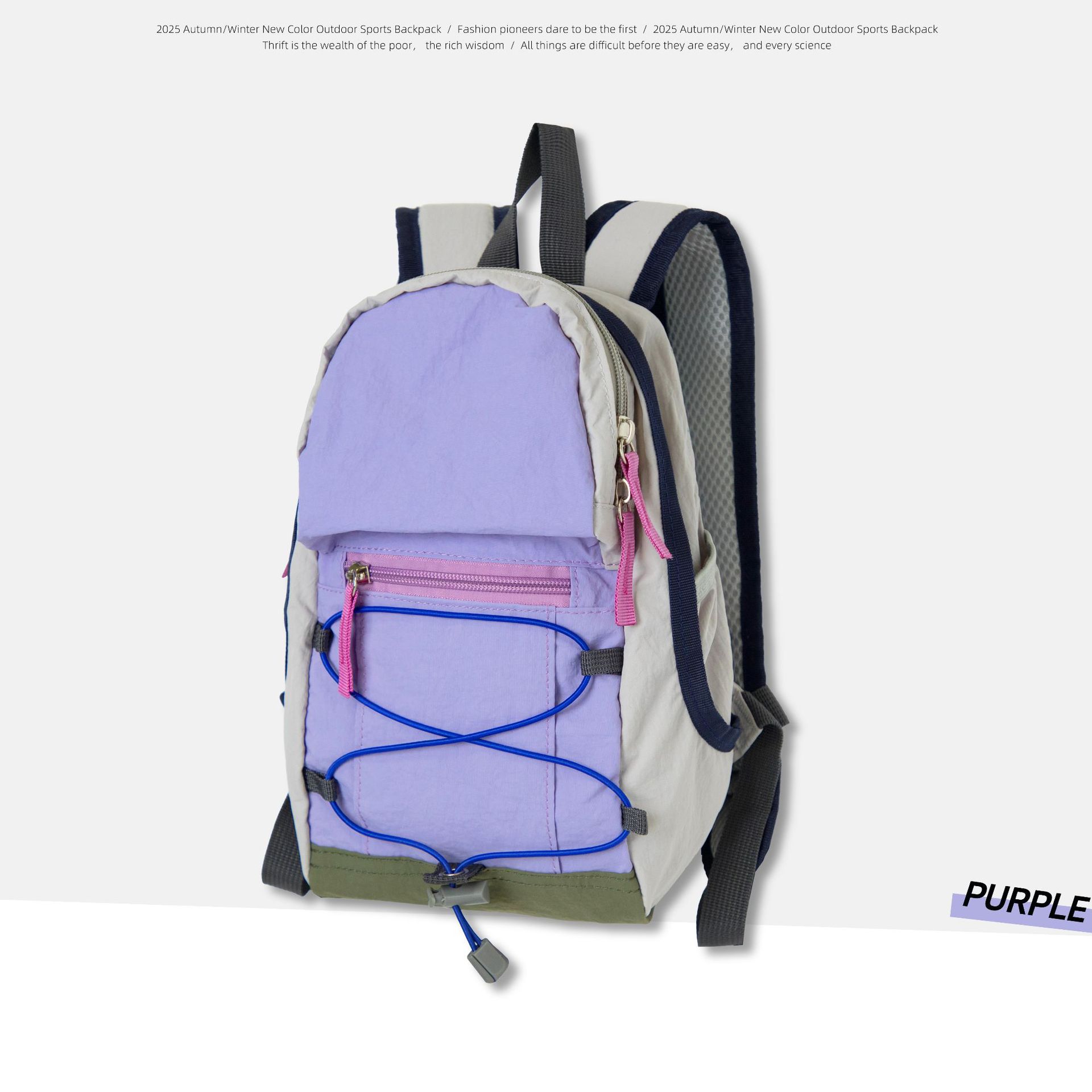 Shake-up Marvel Tini temprano otoño color de contraste mochila al aire libre bolsas para padres e hijos bolsas para mamás 11 almacenamiento de mochila de viaje