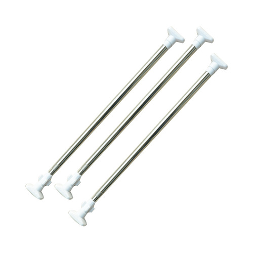 Retractable rod without drilling for hanging clothes cabinets, adjustable shower curtain rod, dormitory clothes drying rod, balcony curtain rod