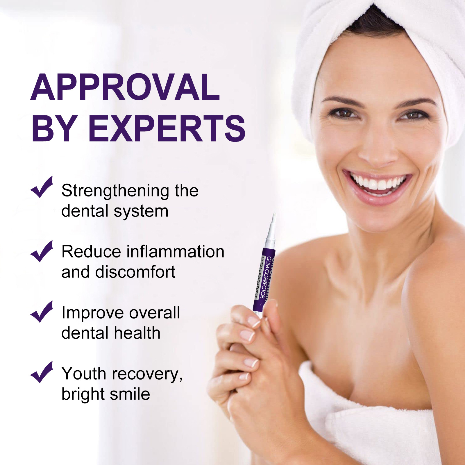 West&Month Dental Liquid Pen zur Reinigung von Verfärbungen, gelben Zähnen, Aufhellung, Aufhellung und Zahnfleischentfernung_voghion.com