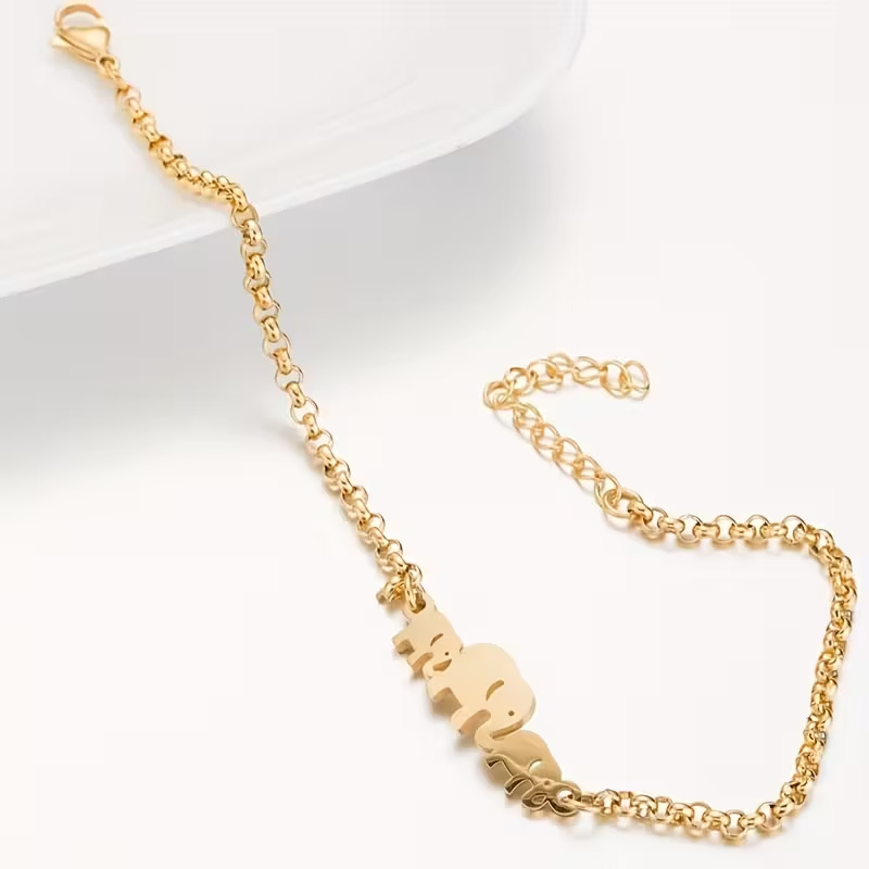 Damen Armband Aus Titanstahl Wasserfestes Modeschmuckstück_voghion.com