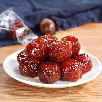 hollow Hawthorn Preserved fruit to work in an office leisure time snacks Confection De core Independent packing Sweet and sour