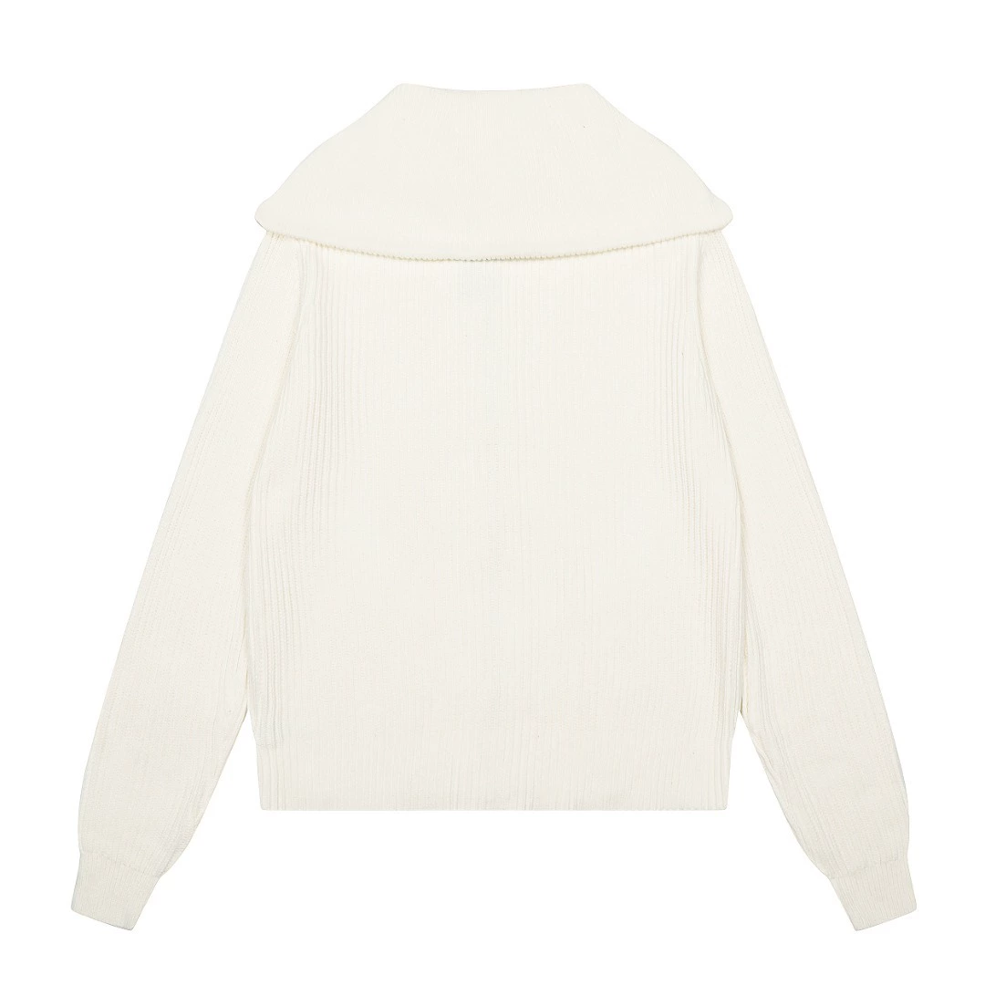 Ralph lauren, base chain with zipper, knitted cardigan