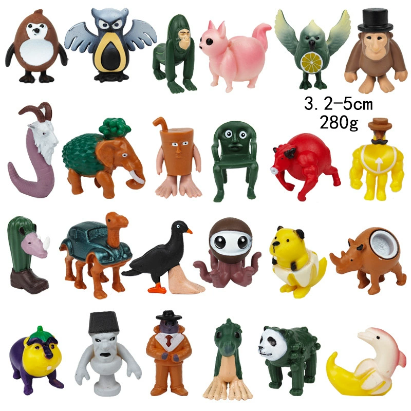 Фигура Шанхай Jing Tralala деревянная палочка-человек, assorted characters, пакет OPP, 0,4 кг