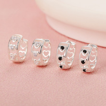 ����S925�������氮�Ķ���ŮС���������С����ɭϵ�οն�Ȧ����