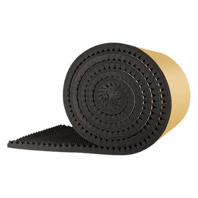 供应波浪海绵 波浪隔音海绵 波浪消音海绵 涂胶隔音海绵