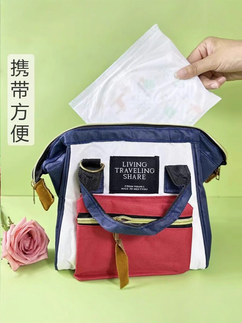 Baodón desechable para bebés Baodón independiente tipo paquete Baodón bolsas de arroz sin lavado bebés impermeables para comer bebés saliva