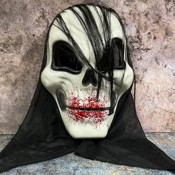 New Halloween Horror Headgear Mask Mask Makeup Party cospaly Props Cross Border Amazon Hot Sale
