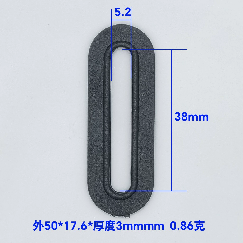 Внутренние 38 мм шитья длинная квадратная пряжка