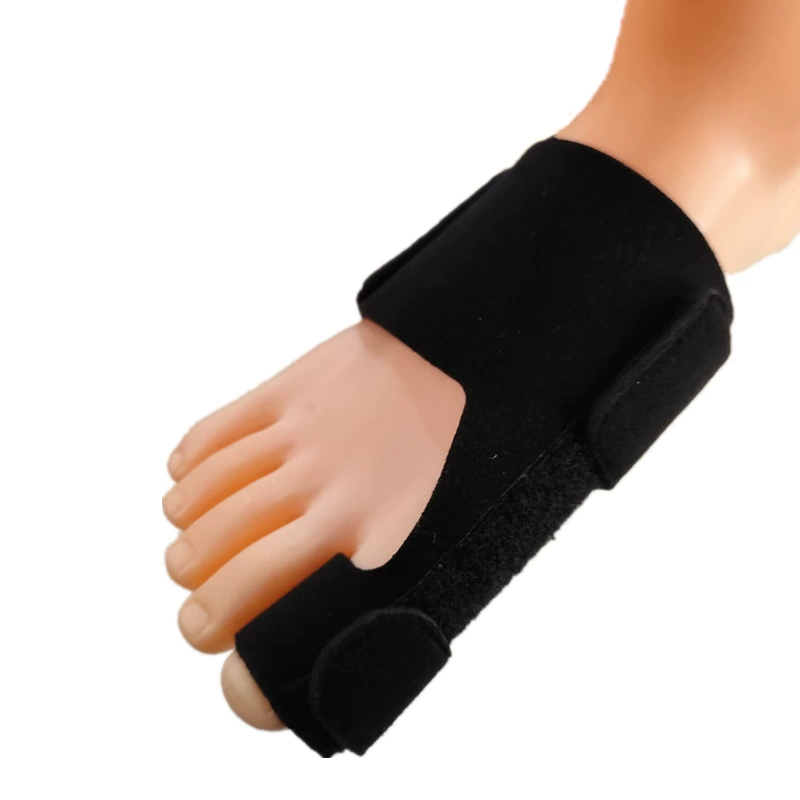 Новые алюминиевые полоски для вывих пальцев ног мужские и женские вывернутые отщепление пальцев ног перекрываются с фиксированным ортопедическим пояском чехол для ухода