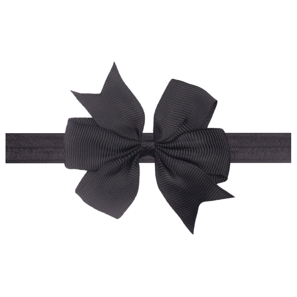 Children's headband, thin hair accessory with bow, European style