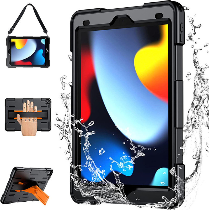 Spot SP Flat Waterproof Case Suitable for Apple iPad 10.2 Waterproof Case Outdoor Drop-resistant Protective Case