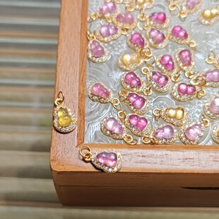 ������ؔ����ʯ��Ȼ�S�̭t�۱̭t��ˮ�����Jͨ��С����S925�yDIY
