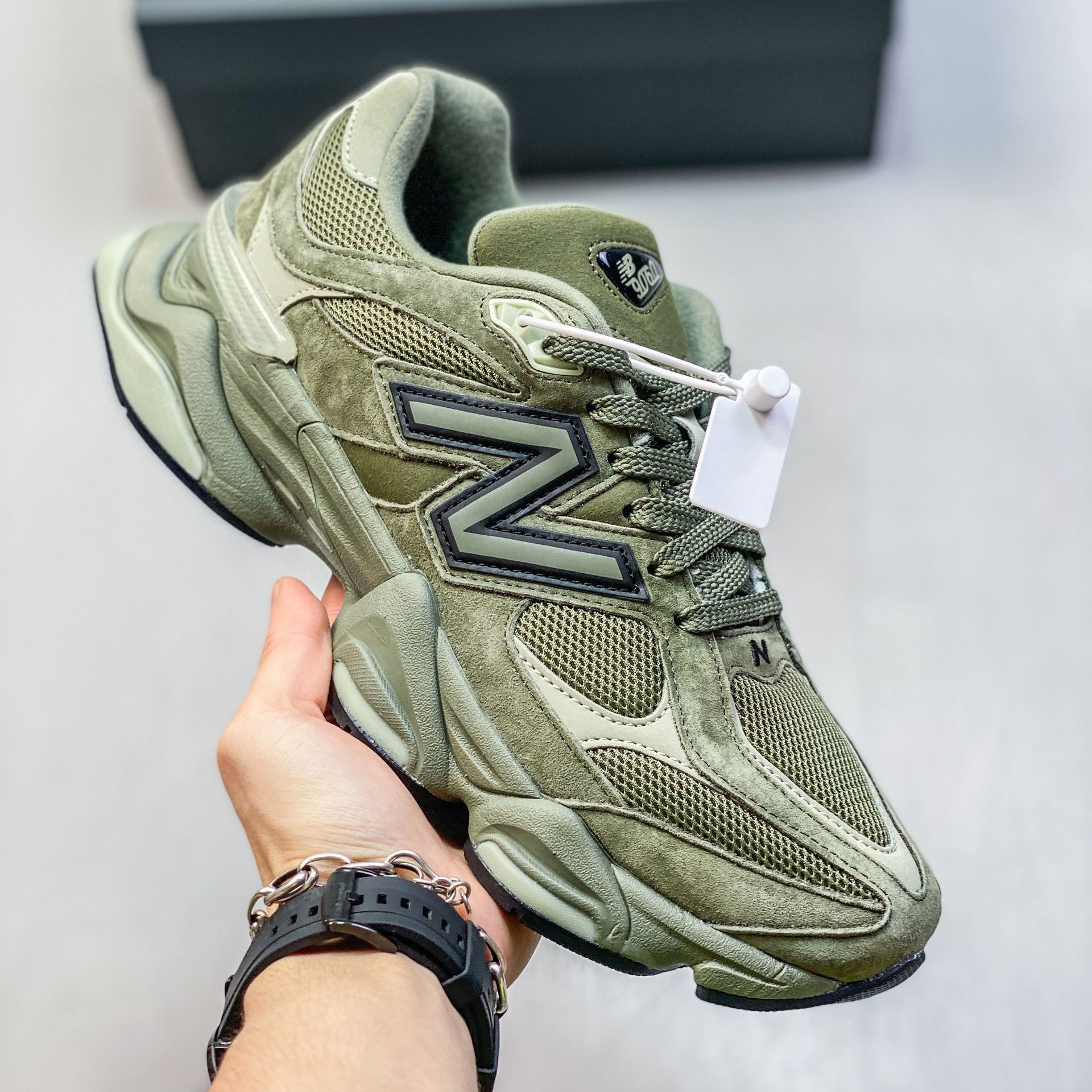 Pure original NB9060 retrógrado zapatos de zapatos de papá cómodos de amortiguación universal para hombres y mujeres zapatos deportivos de viaje y ocio