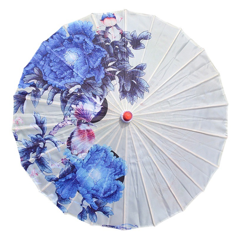 Manufacturer Wholesale Silk Printing Craft Umbrella Indoor and Outdoor Ceiling Decoration Classical Antique Dance Imitation Oil Paper Umbrella