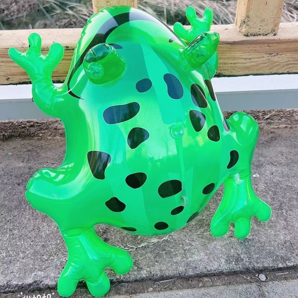 빛나는 수영 개구리