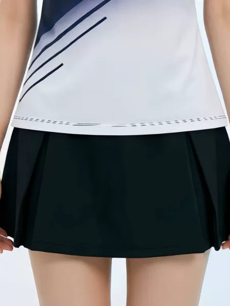 Summer sports tennis skirt for women, quick-drying, breathable, short skirt for fitness and running, anti-exposure sports skirt