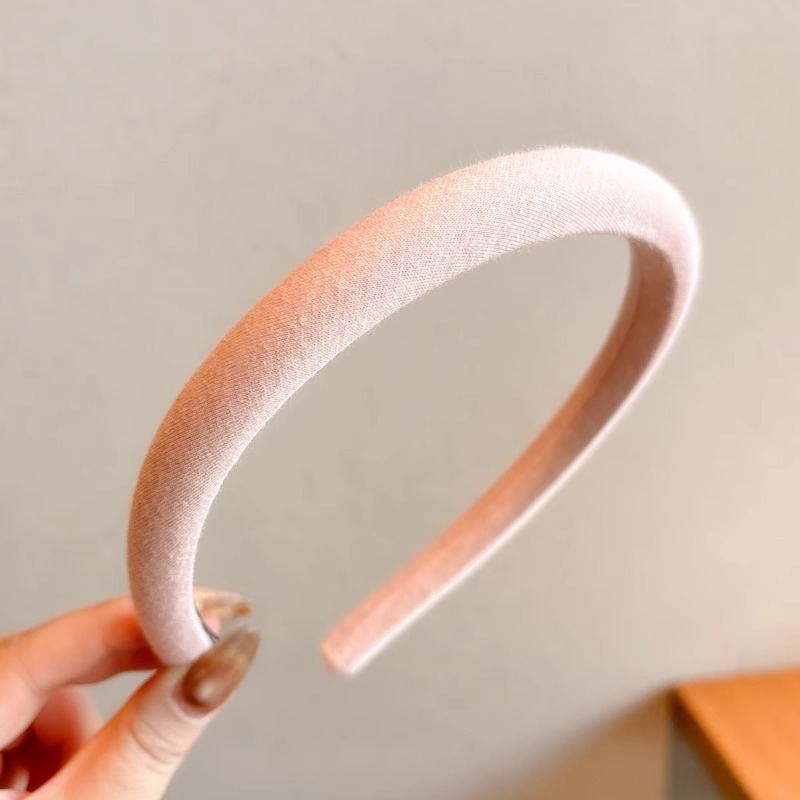 Dulce rosa, banda de cabello para mujeres, temperamento craneal alto, banda de cabello para lavar la cara, maquillaje, banda de cabello, tarjeta de cabello, sensación de alta calidad, nuevo tocado