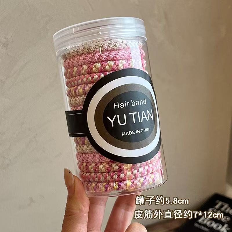 高弹力发圈女皮筋扎头发绳高马尾加粗耐用无痕头绳高端不伤发头饰|undefined
