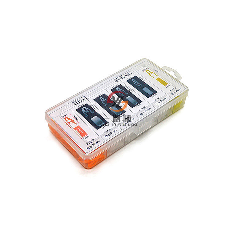 Xinyida 270 unids caja hebilla universal de control central panel instrumentos cddvd navegación audio clip HE41
