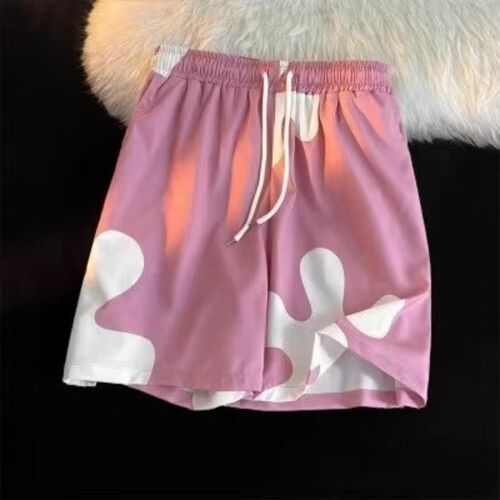 Cross-border big star shorts, men's summer American fashion brand basketball loose and fat five-cent beach pants are available in stock