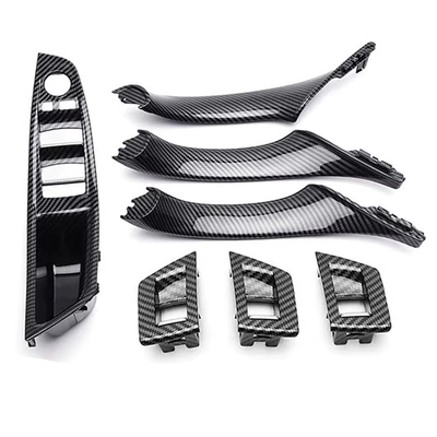 F18 door inner handle inner | Armrest, handle, handle - carbon-brazing-pattern-7-piece-set