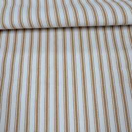 现货棉麻条纹布色织提花布料家纺手提袋箱包布衬衫条纹面料