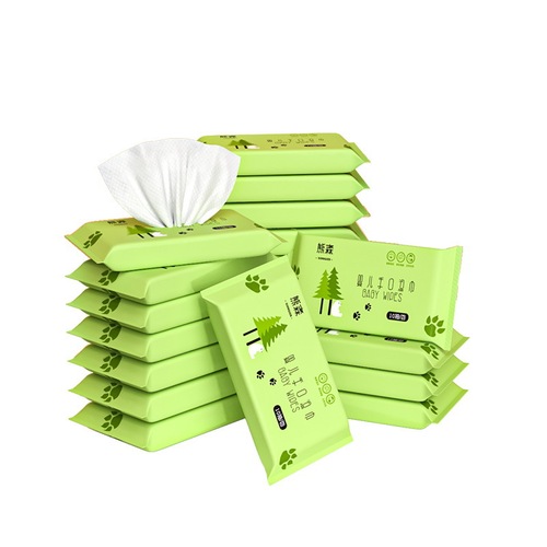 Xiong Sen 10-pack baby wipes factory wholesale children's hand and mouth wet wipes disposable for babies with sensitive skin