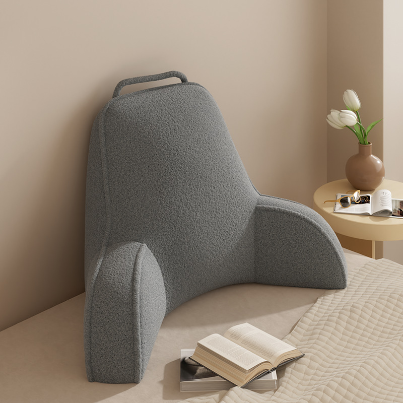 베개 없음 - 루프 벨벳 - 다크 그레이