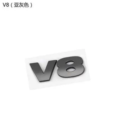 Car logo Discovery 4, HSE emblem - standard-v8-sub-grey